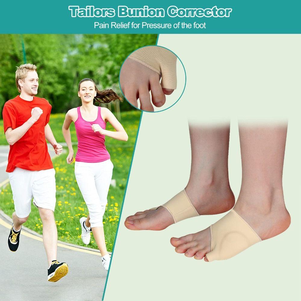 Anti-Slip Little Toe Valgus Corrector Adjustable Little Toe Straightener  Household