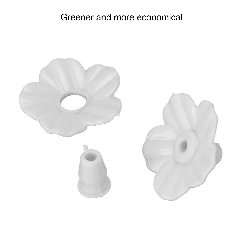 30 Sets Multicolor Hummingbird Feeder Flowers Plastic Hummingbird Feeder Parts Hummingbirds белый