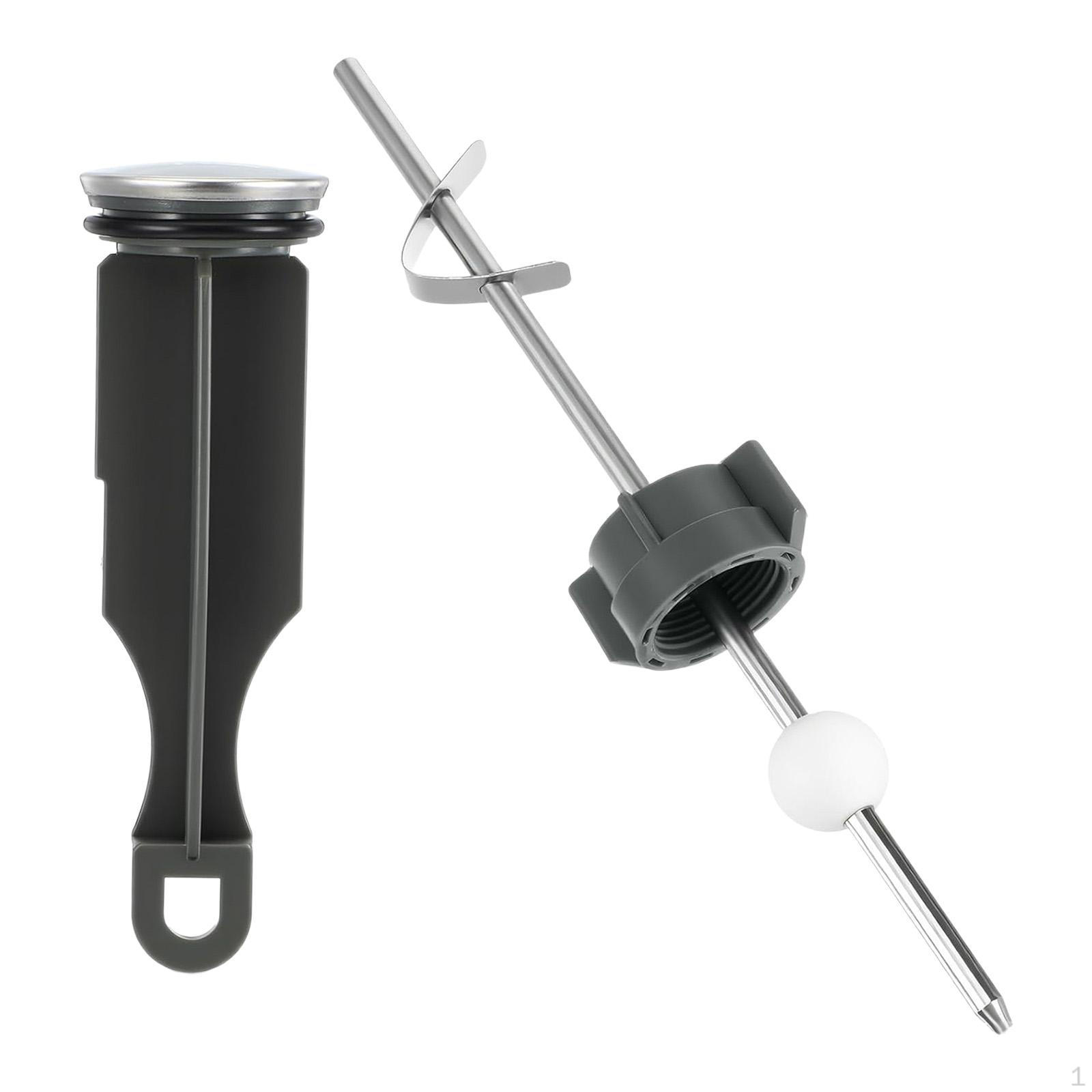 

Сливной узел для раковины с механизмом pop-up, центральная часть, пробка для слива, аксессуары для смесителя для домашнего использования, заменяет раковину Without Tape