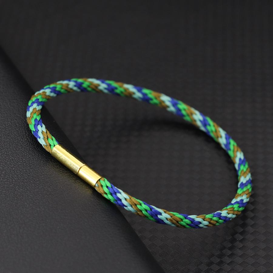 

Simple Style Fabric Wish Bracelet Men Women Multi Colors Sizes Outdoor Beach Sports Casual Team Building Accessories Pulseria S 18.5cm 7.3Inch