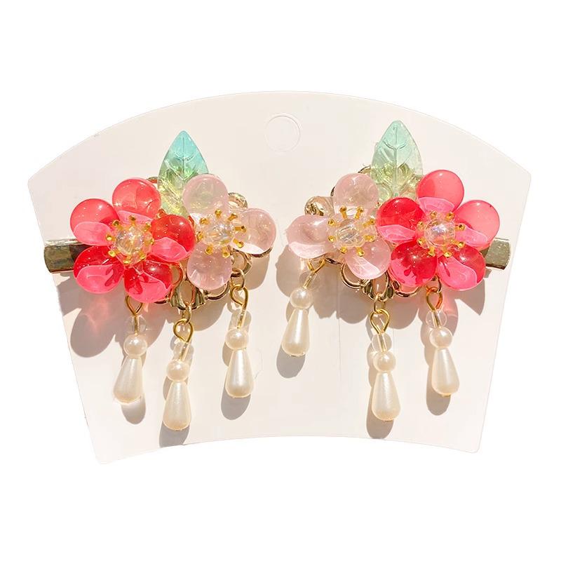 Ancient Style Hanfu Hair Accessories: Super Fairy Princess Tassel Hairpins for Girls & Women