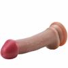 Weiblicher eiloser großer Kopf, dicker Simulationsdildo, superweicher Silikon-weiblicher Masturbator, Sauger, Sex-Penis