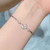 New Trendy Moon Bracelet for Women, Light Luxury Versatile Niche Bracelet, Valentine's Day Gift