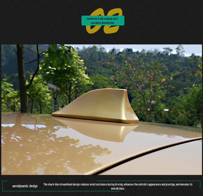 Shark Fin Antenna for New Qashqai Car - Signal Tone Enhancer