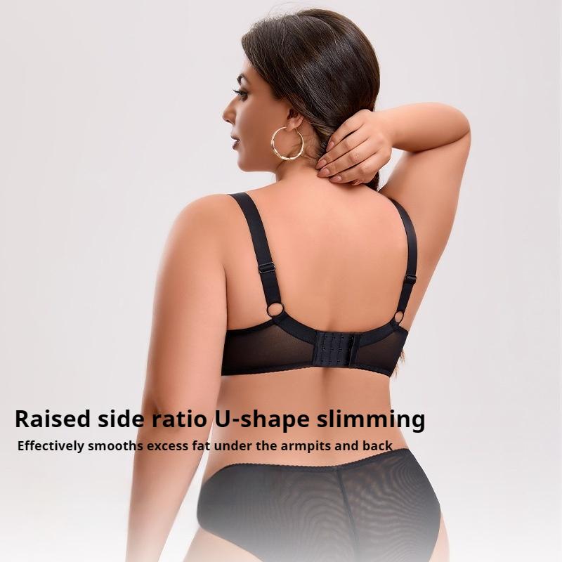 Große Brüste Großer BH Bügel Dünnes Körbchen Bequeme Übergröße Unterwäsche