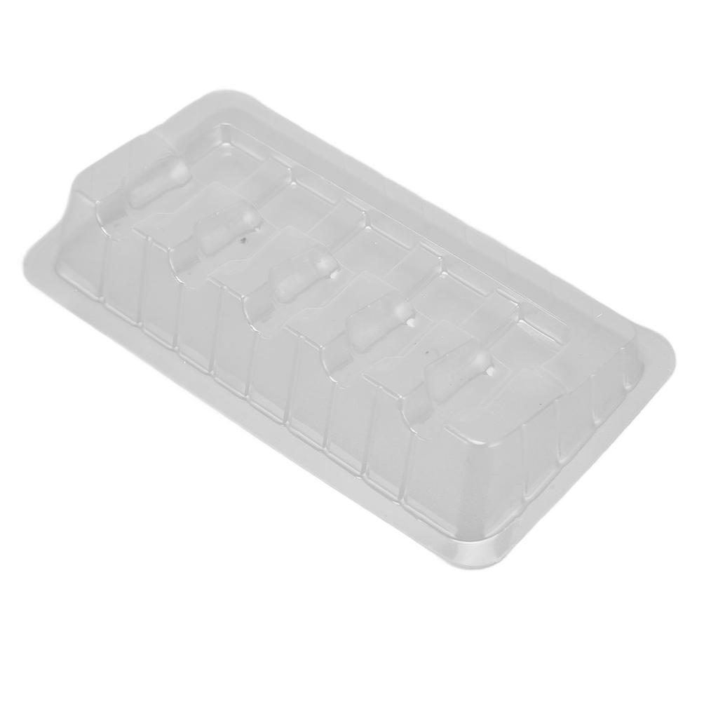 50pcs Tattoo Cartridge Needle Trays Disposable Transparent Tattoo Cartridge Needle Plates
