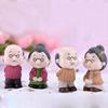 Landscape Sweety Lovers Dollhouse Miniatures Christmas Decoration Ornaments Fairy Garden Figurines