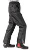 Rain Pants Droplet Zipper at Black M [Makku] (Water Resistance 10,000mmH2O) (Waterproof/Cold Protection) (Water Prevention) (Front Zipper) (Long Hem)