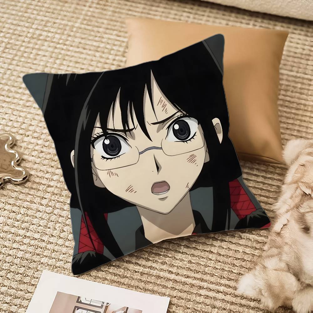 

Blood-C Teuta Pillow Case Anti-dustmite Invisible Zipper Sofa Bed 12x12Inch