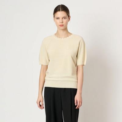 Crochet Knit Top Volume B4f7k402