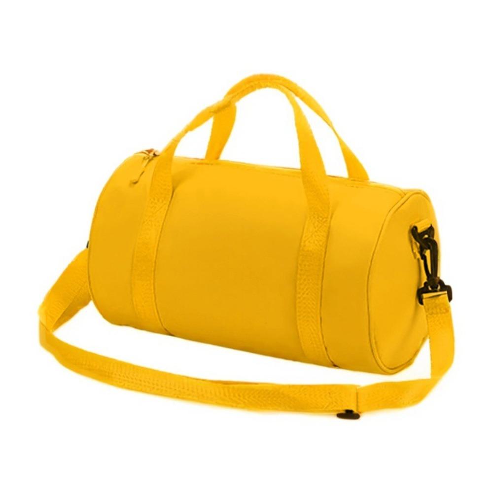 Portable Large Capacity Gym Bag for Women Water-resistant Solid Color Sports Bag Lightweight with Adjustable Strap Shoulder Bags