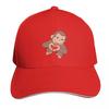 Curious George Is All Heart Cap Fashion Casual Baseball Caps Adjustable Hat Hip Hop Summer Unisex Baseball Hats Polychromatic