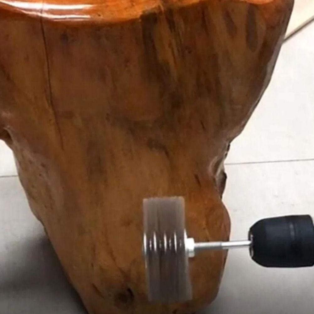 80-600Grits Furniture Polishing Brush Professional Abrasive Wire Grinding Wheel  Wood Furniture