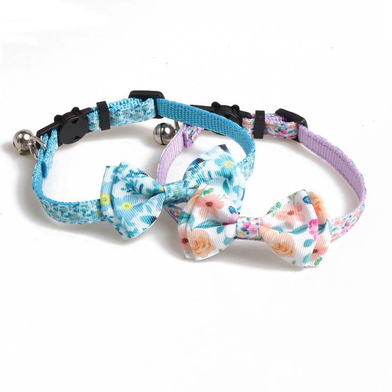 Cat Durable Fashionable Collar Ribbon Design Butterfly Bow Tie Length Adjustable