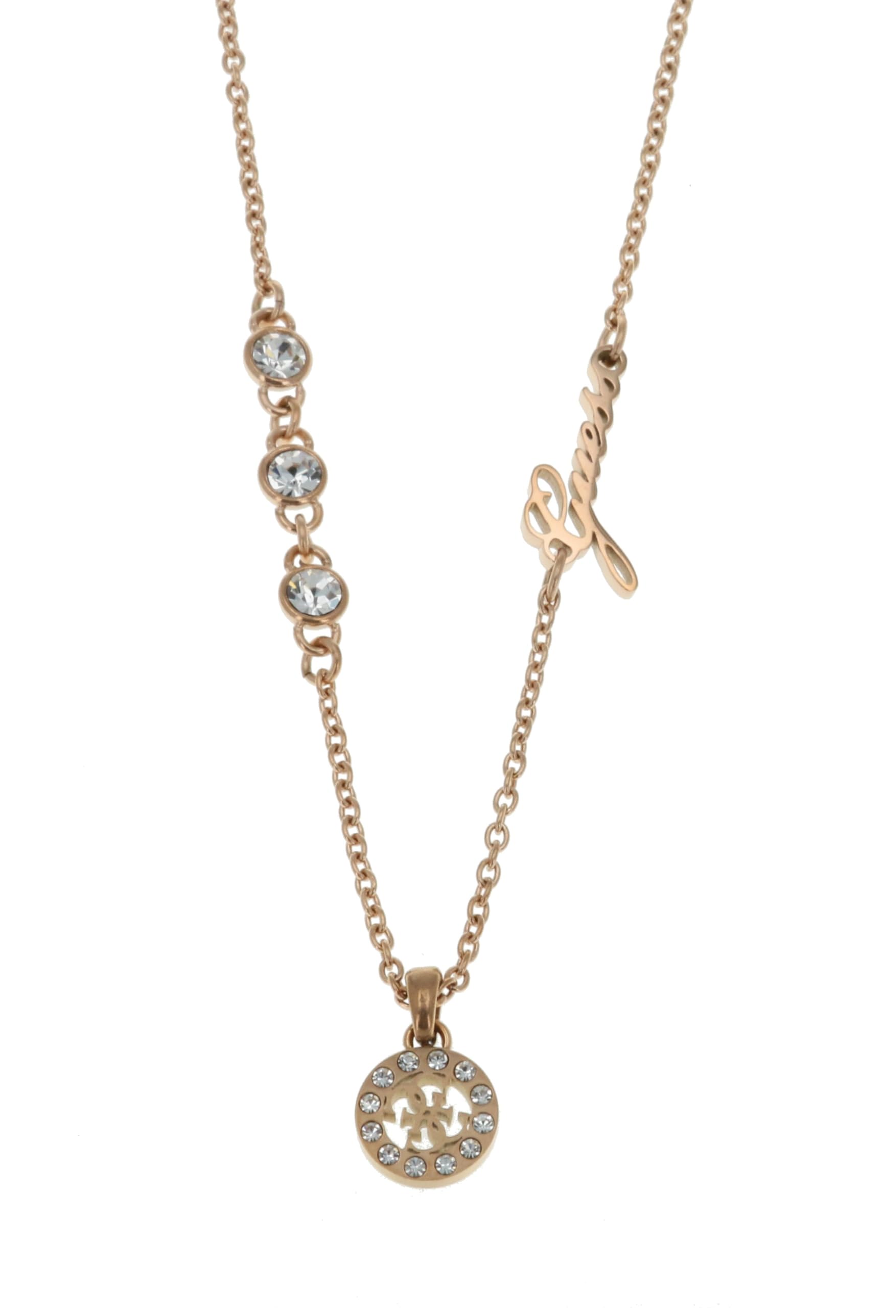 

MINIATURE Necklace UBN79024 Brass with Drawstring Bag [GUESS] [Used]