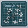 18/48Pcs/Lot Antique Bronze Silvery Cross Charms Hollow Pendants for DIY Jewelry Making