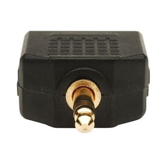 Audio Cord Adapter Portable Audio Devices Connecting Compact 3.5mm 1 To 2 Audio Y Splitter for Couples