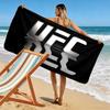 UFC Print Strandtuch, Großes Weiches Schnelltrocknendes Handtuch für Strand Camping Schwimmen