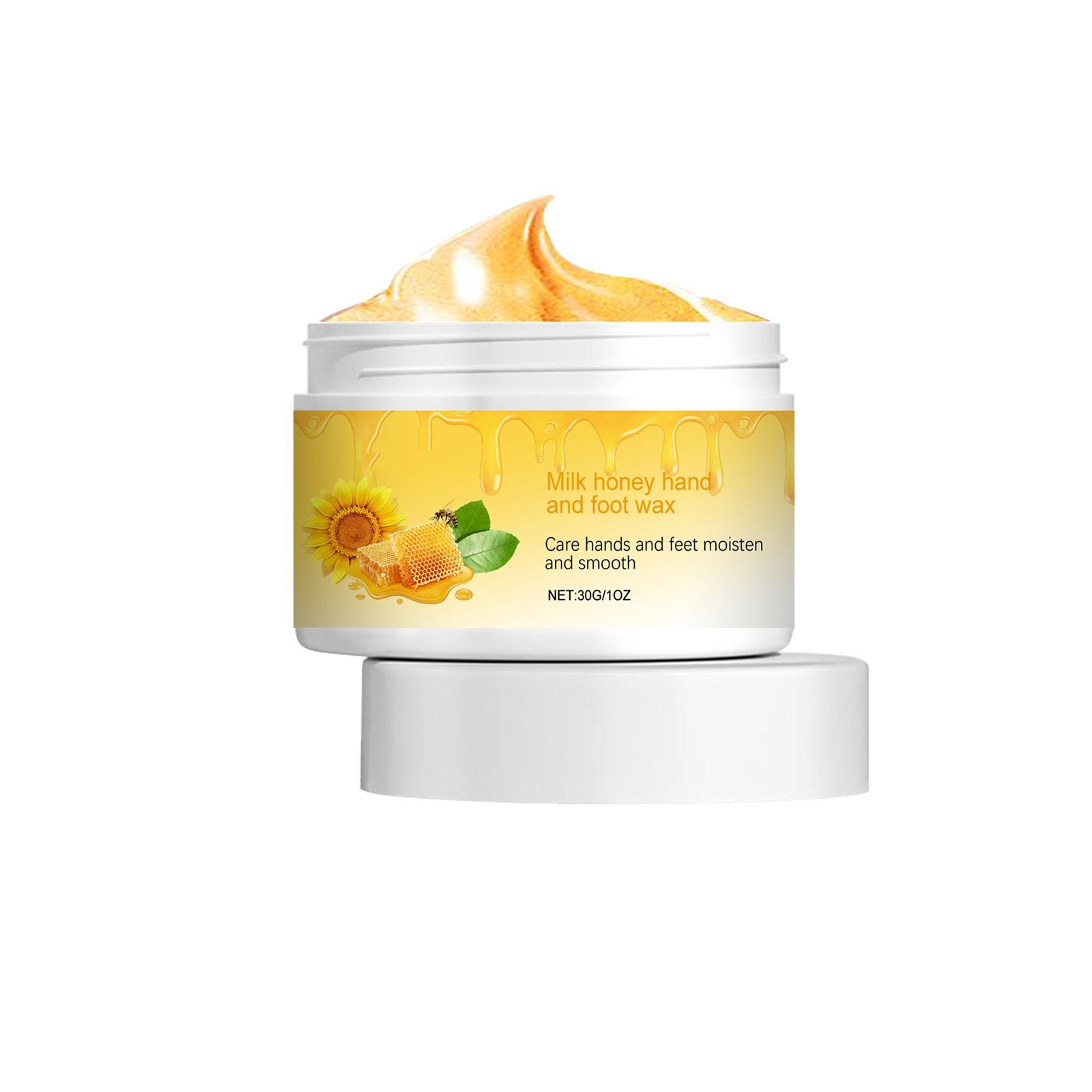 

Воск для рук и ног с молочным медом, маска-пилинг для рук и ног, маска для ухода за кожей