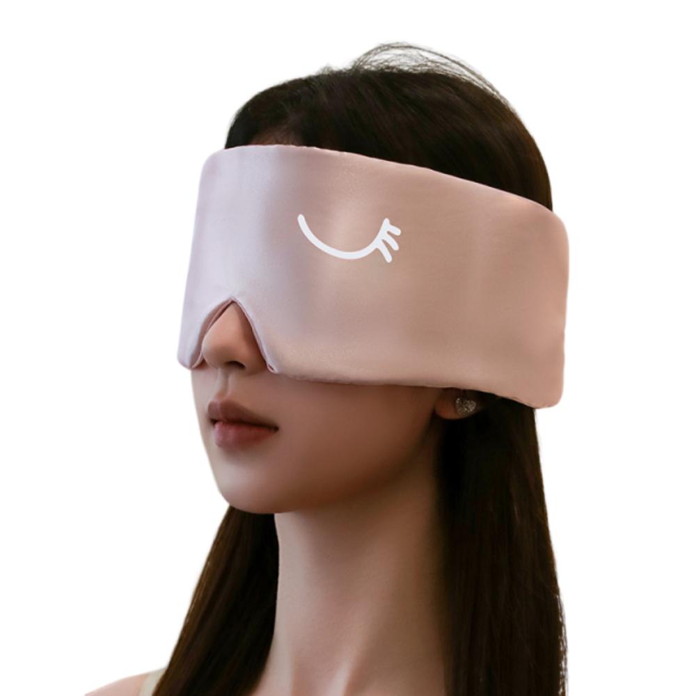 Stretchy Sleeping Eye Mask Adjustable Non-Intraocular Pressure Sleeping Aid Eyepatch Comfortable Soft Eye Shade Cover Travel Use