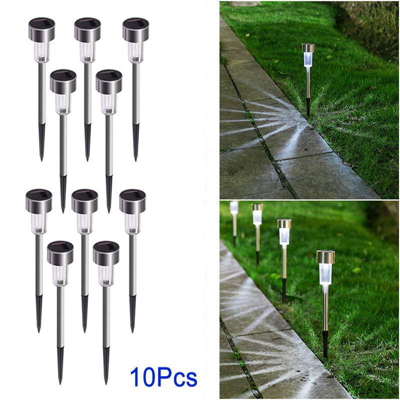 Solar Lawn Lights Garden Atmosphere Lights Ground Plug Courtyard Lighting Park Landscape RGB Camping Lights Night Fishing Light