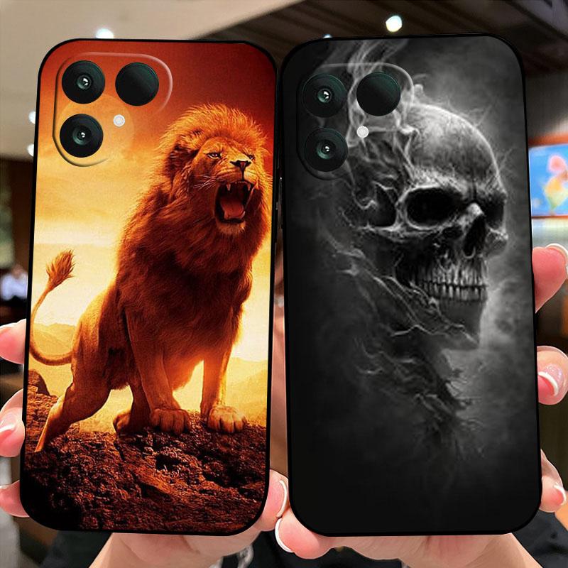 Matte Black Protective Case for Fairphone 6 Soft TPU Silicone Cover with All-Round Lens Protection Slim Fit Phone Shell