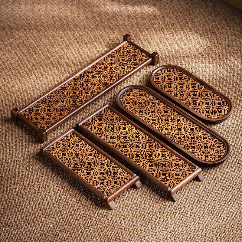 Walnut Wood Dry Brewing Tea Tray