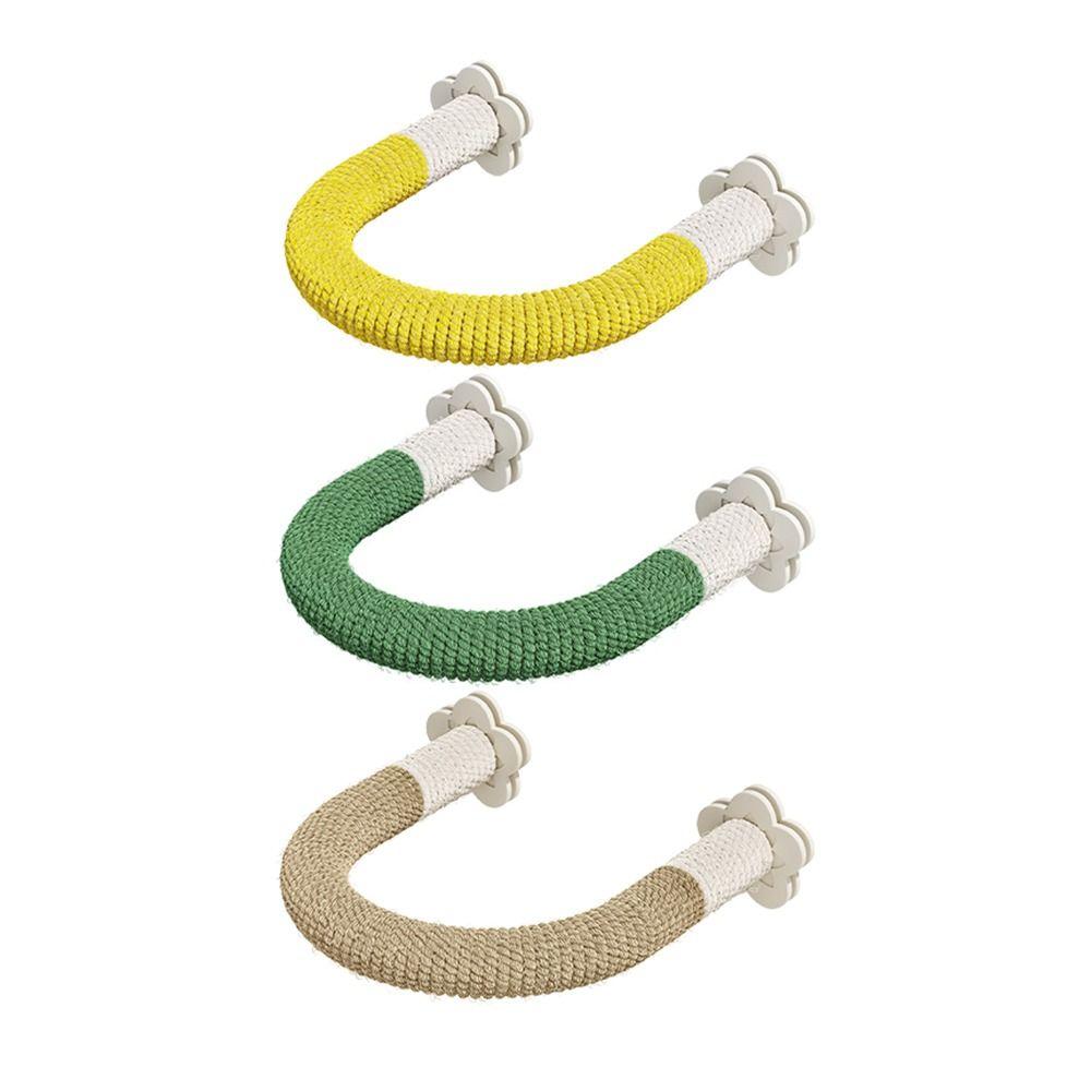 U-shape Bird Grinding Stand Bite-Resisting Bird Teeth Chew Pole Parrot Rope Perch  Small Parrots