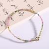 Ultra-Fine Rainbow Small Tourmaline Bracelet  Style Female Gradient Ins Niche Design Light Luxury Bracelet