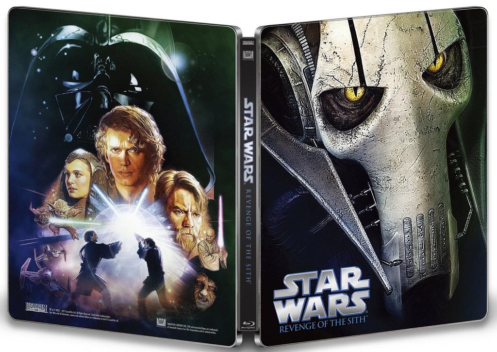Star Wars Episode Revenge of the Sith Steelbook Edition III [Blu-ray]