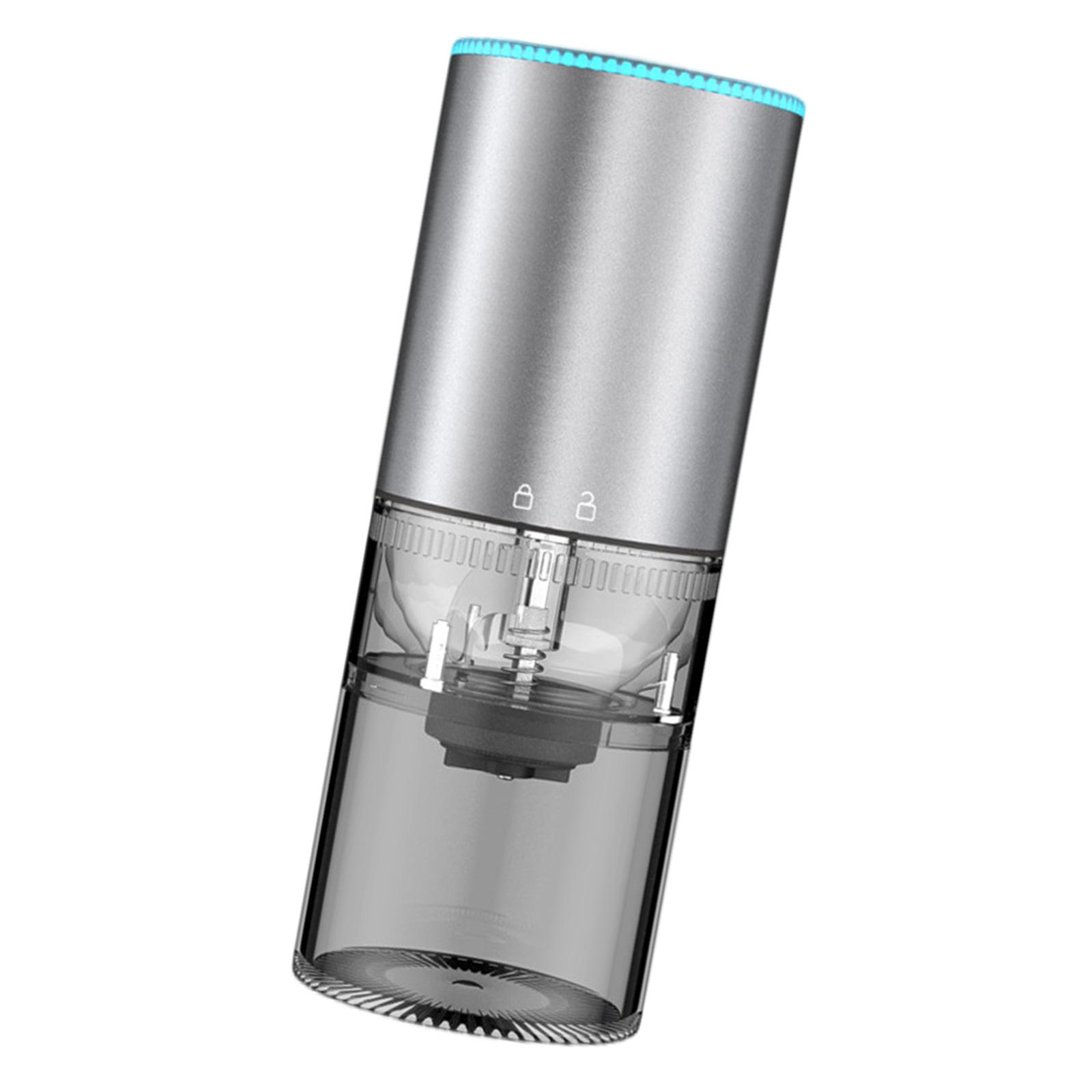 Portable Electric Coffee Bean Grinder Portable Coffee Grinder USB Rechargeable Coffee Machine for Quick Grinding