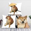 Cheems Shiba Inu Doge Pillow Case Square Pillow Bedroom Sofa Leisure Comfort Cushion Car Living Room Home Decoration