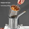 Stainless Steel Multifunctional Deep Fryer for Home and Commercial Use