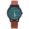 ZooooM Unique Mathematical Formula Motif Design Watch, Quartz, Faux Leather Band, Fashionable Casual Watch for Men (BlackBrown) ZM-WATCH1635-BKBR
