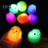 12Pcs LED Puffer Balls Easter Eggs Glowing Toys for Kids Light Up Squeeze Sensory Ball Fidget Toys Easter Egg Fillers Party Favors Easter Basket