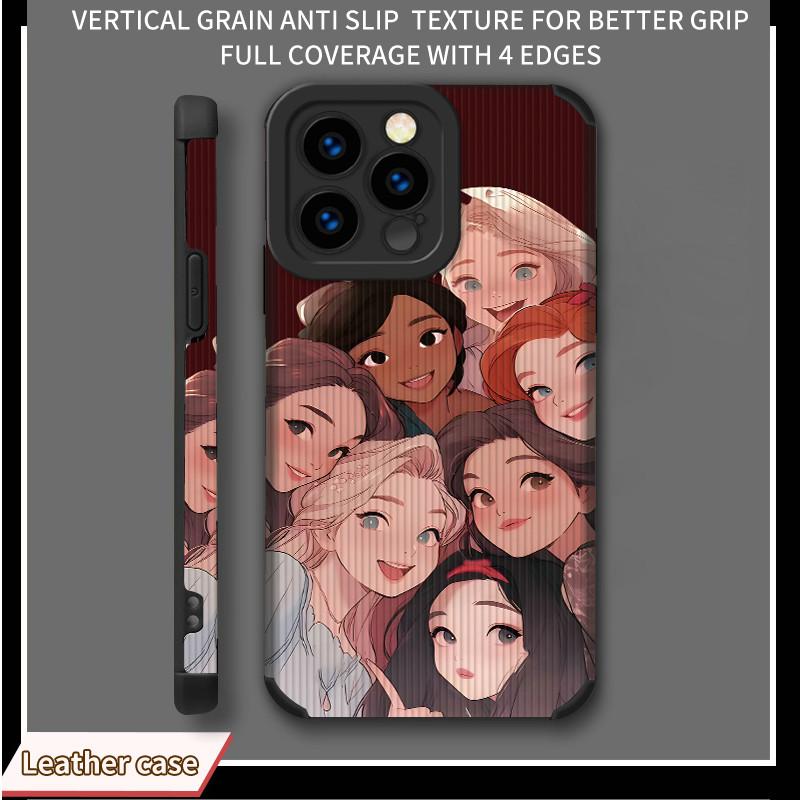 

Мягкий силиконовый чехол для телефона с вертикальным зернением из кожи BFF для влюбленных пар, задняя крышка с объективом камеры, полная защита для iPhone iPhone 6 чёрный