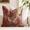 HHole Rock Band Cushion Cover Eco Linen Pillow Case DoubleSided Print Breathable Durable Zipper Home Decor Gift