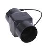 Bathroom Exhaust Fan 12V Duct Blower Efficient Airflow Flexible Installation Options Long-lasting PVC Material