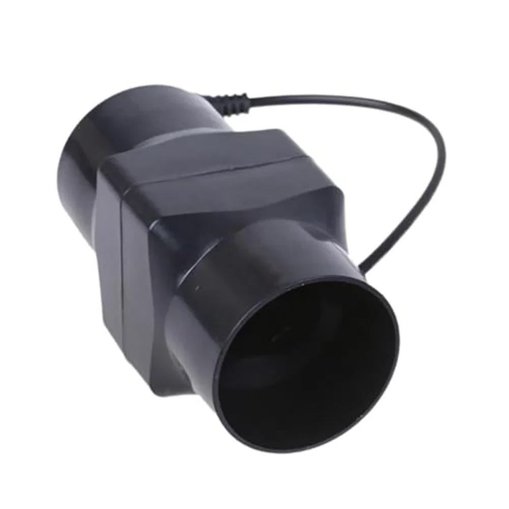 Bathroom Exhaust Fan 12V Duct Blower Efficient Airflow Flexible Installation Options Long-lasting PVC Material