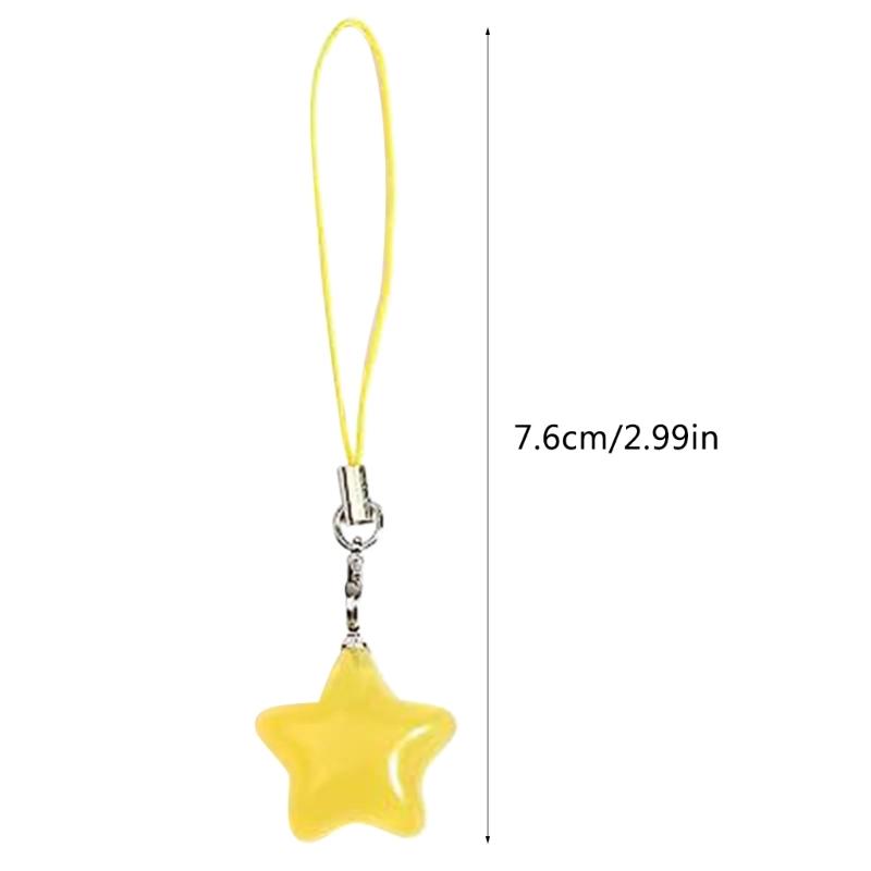 Tagi Gwiazdy Pięcioramiennej Wisiorek z Zapięciem Homarowym do Samodzielnego Tworzenia Breloczków Biżuterii F19D