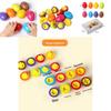 Wooden Educational Toy Twist Egg Shape Matching For Kids Learning And Cognitive Development