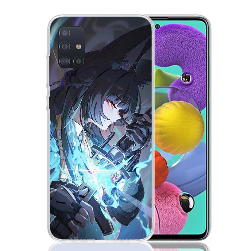 

Чехол для телефона Zenless Zone Zero Hoshimi Miyabi Для Samsung Galaxy A52 A32 A22 A12 A02S A50S A30S A51 A31 AA71 Note 20 Ultra 10 S10 Samsung A71 4G
