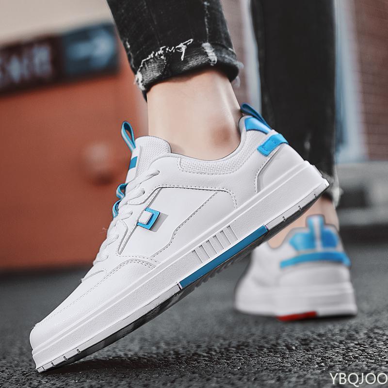 2024 Módní Pánské Tenisky Bílé Tenisky Sportovní Obuv Ležérní Ploché Boty Vysoká Kvalita Pánská Obuv Zapatos Deportivos Velikost 39-44