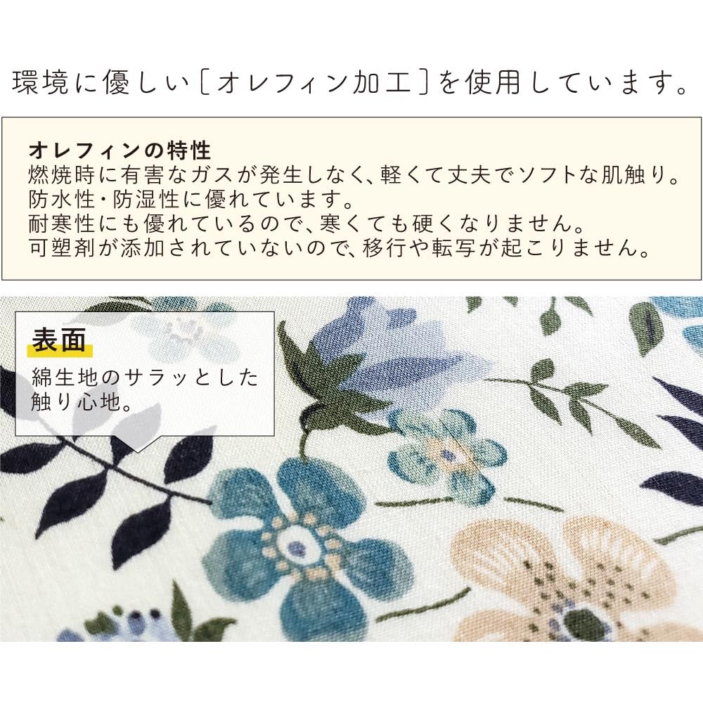 [Cyalel Yahata] Cotton-Touch WalletShoulder Bag for Women, Liberty Print, with IC Card Holder and Pocket, 2-Way Functional, Crossbody Bag for Travel,