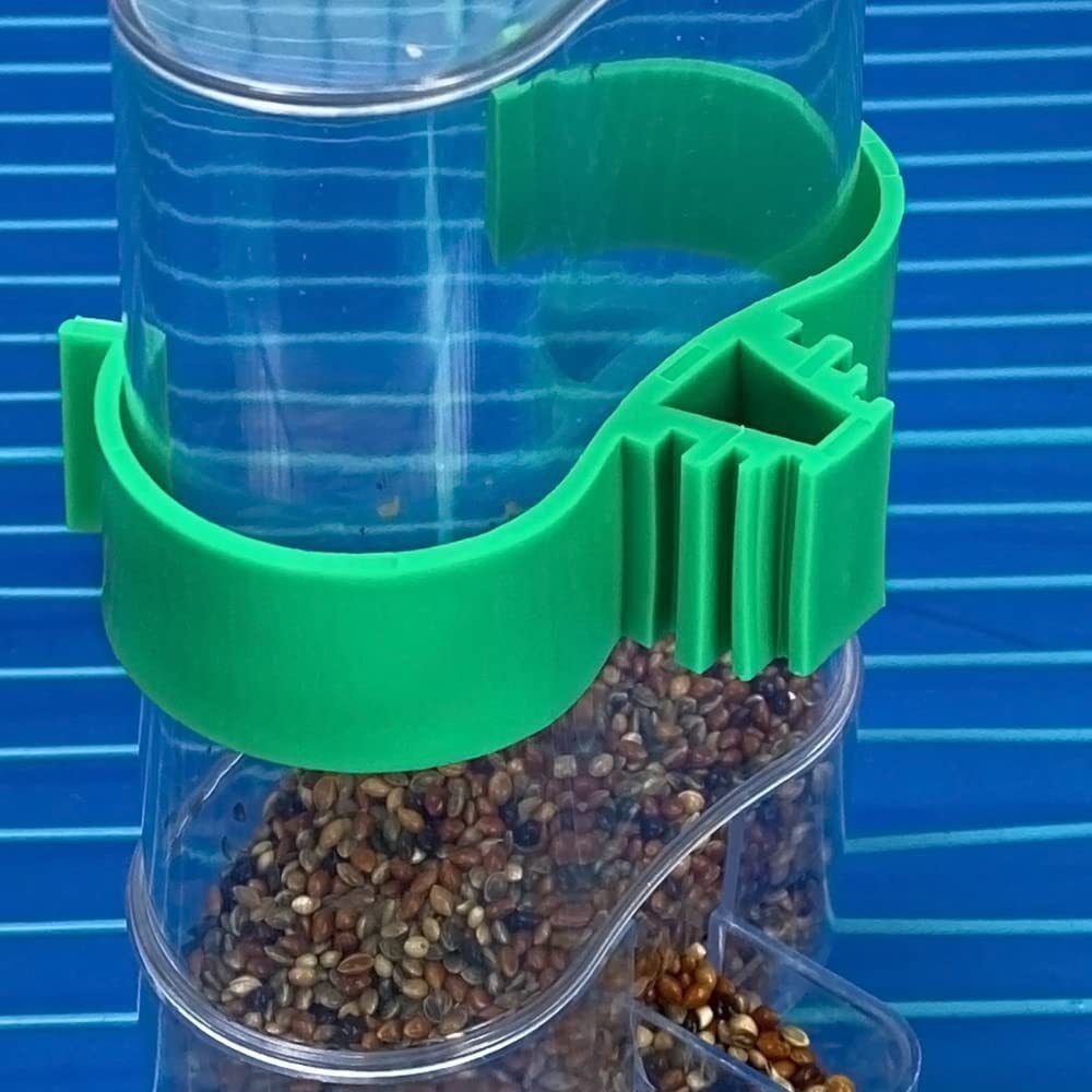 Plastic Bird Automatic Drinker Automati Parrots Feeder Waterer Bird Water Dispenser Parrots