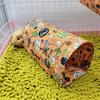 Hamster Hugger Dutch Rabbit Guinea Pig Tunnel Hiding Tent Nest All-Season Small Pet Concealed Passage Nest