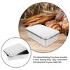 22X14X6 Inch Stainless Steel Rectangular Baking Tray With Lid Cake Pan For Metal Baking Pan Bread Cakes Desserts Pies Kitchen