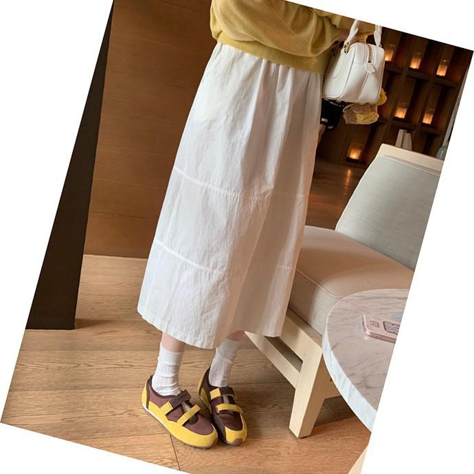 Water drop hollow double Velcro color matching ballet casual shoes leather soft sole not tired feet thin round head flat sole single shoes