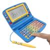 Fun To Play with the Alphabet Alphabet! Press the Button To Make Sounds, Lights, and Write! Kids' Toy (Blue)