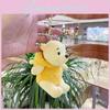 Adorable Pineapple Puff Bear Plush Keychain Soft Doll Gift Perfect For Collectors